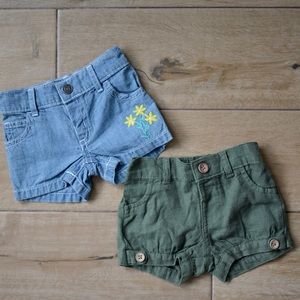 Carters shorts bundle NWOT